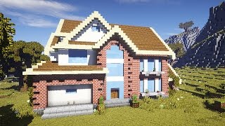 ЗАГОРОДНЫЙ ДОМ В МАЙНКРАФТ - ч 5 - Minecraft - Строительный креатив 3