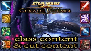 Crisis on Umbara: class & cut content