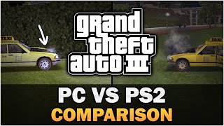 GTA III - PS2 VS PC [Part 1] [In-depth Comparison]