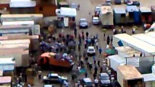 ВДВ против черных на рынке, 2 августа 2011 Казань.