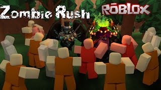 Страшно злые зомби в Roblox Нападение злых зомби Побег и выживание в Роблокс по русски 2017