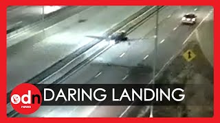 Professional Aerobatics Pilot Completes Daring Emergency Landing on Interstate Highway in Minnesota