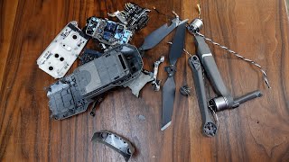 Все что осталось от моего DJI Mavic 2 Pro