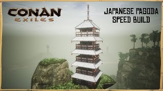 Conan Exiles - Japanese Pagoda (Speed Build)