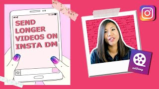 How to send longer videos on Instagram DMs with an IPHONE (2018)