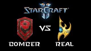 StarCraft 2 - Bomber [T] vs ReaL [P] (Commentary)