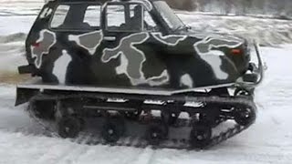Тюнинг ВАЗ Нива на гусеницах [АВТО ТЮНИНГ]
