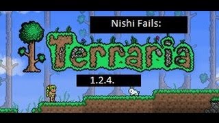Nishi Fails: Terraria 1.2.4. -Co-Op- Part 12: Fishing Holes