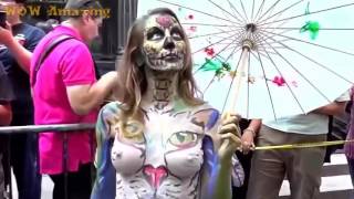 Annual Bodypainting Day 2016   World Bodypainting Festival   New York 2016 2