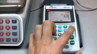 Работа кассового аппарата МИНИ Т 51 с весами CAMRY
