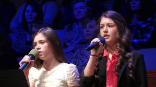 Деркач Анастасия и Екатерина - дуэт "Он не сошел с креста"