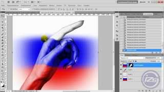 Наложение изображений с учётом рельефа в Photoshop