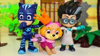 Щенячий патруль ЗЛАЯ Королева СКАЙ Мультики для детей #Героивмасках Игрушки Кэтбой Ромео Мультфильмы