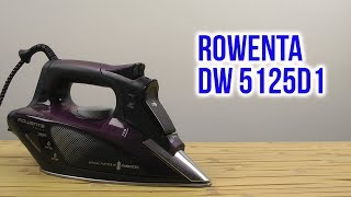 Распаковка ROWENTA DW 5125D1