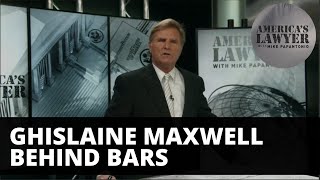 Epstein Confidante Ghislaine Maxwell Behind Bars
