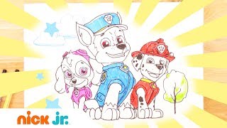 Рисуем с Nick Jr | Гончик | Nick Jr. Россия