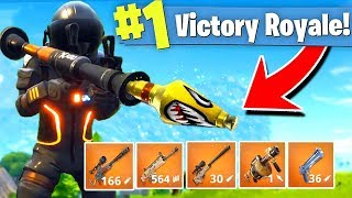 *NEW* LEGENDARY WEAPONS ONLY GAMEMODE (Solid Gold) Fortnite Battle Royale