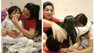 Kk Aurel, Azriel dan Arsy jailin Arsya Rebutan Bunda ???