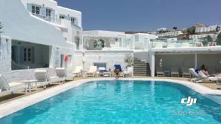 Mykonos Greece our home base Petasos Hotel