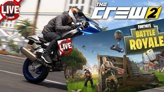 The Crew 2/ Fortnite - Kontrastprogramm - Livestream