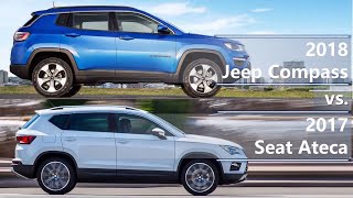 2018 Jeep Compass vs 2017 Seat Ateca (technical comparison)