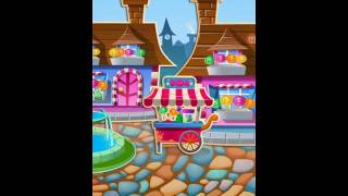 Candy Crush Saga - cake climb three hard levels (on mobile)