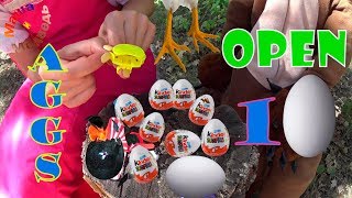 Маша и Медведь Яйца Избы Masha and Bear Eggs of huts on chicken legs