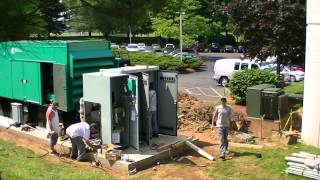 500KW Generator Installation 27 Day Time Lapse