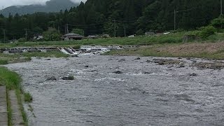 塩原温泉　アユ釣り解禁　２０１４　The ayu fishing　season has opened in Shiobara Onsen