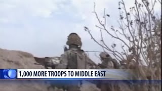 U.S. planning to send 1,000 more troops to Iran