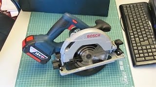 Аккумуляторная циркулярная пила GKS 18V-57 G
