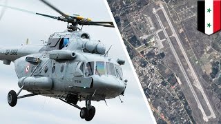 Russia in Syria: Russian attack helicopters sighted at Syrian airbase, says US - TomoNews