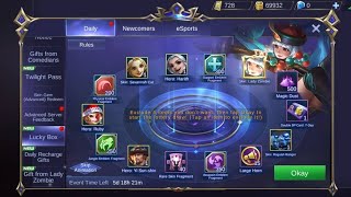 Try My Luck to Get Skin Ruby Lady Zombie | Mobile legends | Lucky Treasure/Box