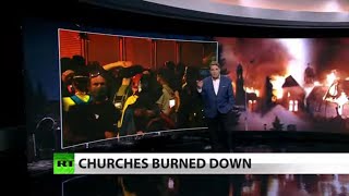 Who's burning down Canada's Catholic churches, & why? (Full show)