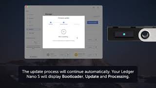 Ledger Nano S - Update to firmware version 1.6.0