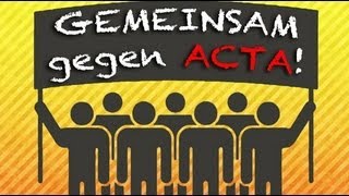 LETZTE ANSAGE ZU ACTA!
