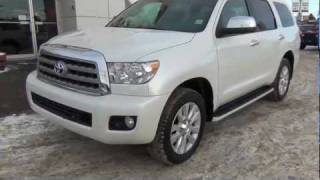 P1-In Depth Walk around 2012 Toyota Sequoia at Kingsway Toyota Edmonton
