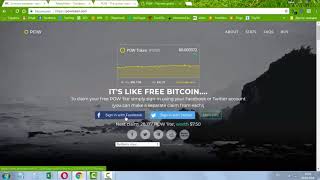 Бесплатная раздача токенов POWtoken