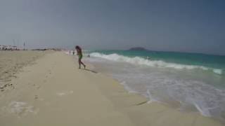 Fuerteventura | Beach Playa de el Burro - FKK - GoPro View [4K]