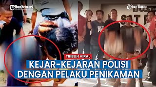 Video Detik-detik Pelaku Penusukan di Kendari Dihadiahi Timah Panas Polisi