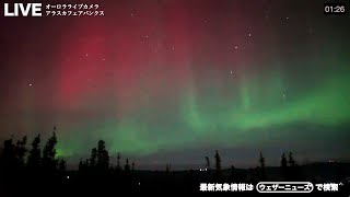 【美】神秘のオーロラ・ライブカメラアーカイブ 2023.11.05／アラスカ・フェアバンクス｜Aurora in Fairbanks, AK US