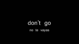Please don't go -  KC and the Sunshine Band. Traducida al español
