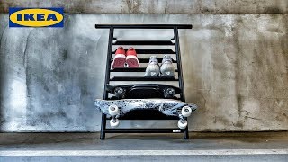 IKEAのスケボーを買う。鳥居型スケボーラックも組み立てる。 -IKEA SPÄNST Collection
