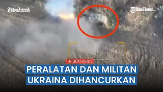 Militan DPR Bombardir Truk Pickup Nasionalis Ukraina di Maryinsky