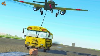 Beamng drive - Funny Rope Crashes #2