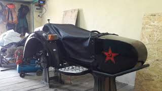 Ремонт мотоцикла Днепр,Днепр 16,блокировка,лебедка