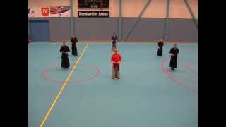 Haedong Kumdo two sword form, Master Mika Väyrynen 4.dan