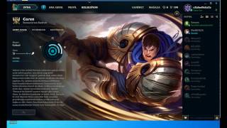 LoL Bedava Garen Ve Kostümü alma ( Dehşet Şovalyesi Garen)