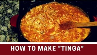 How to make TINGA |Authentic Mexican food | Recipe