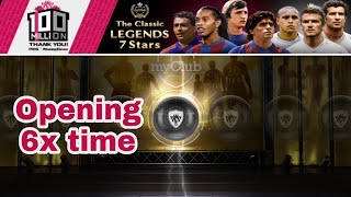 PES2018||●Classic 7 Stars Legends Pack Opening●  [6x times]
